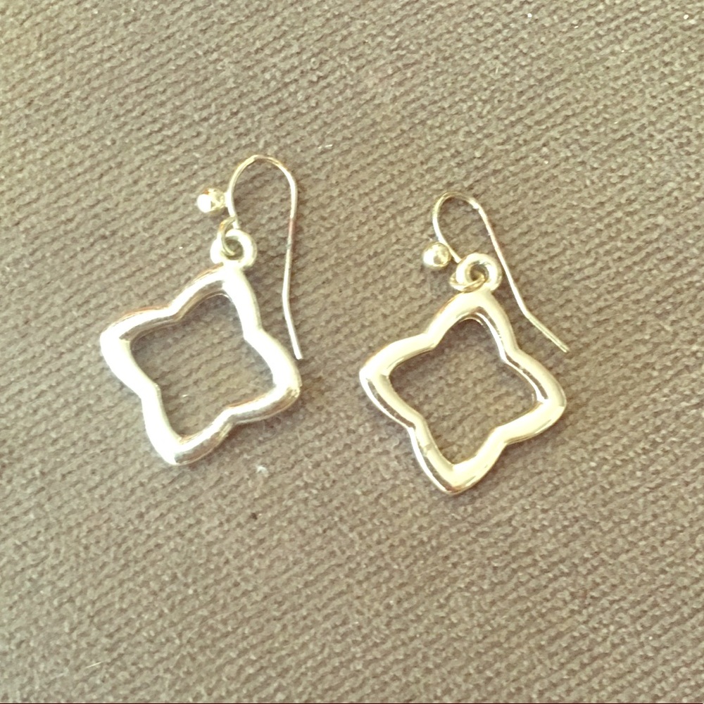 Gold earrings